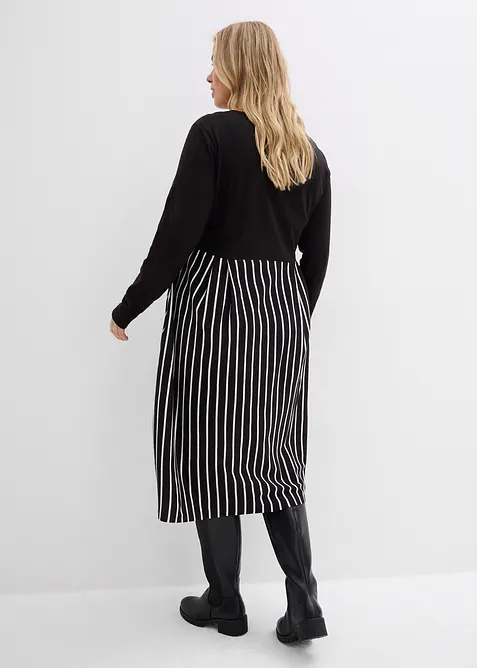 Midi jurk van katoen-jersey, bonprix