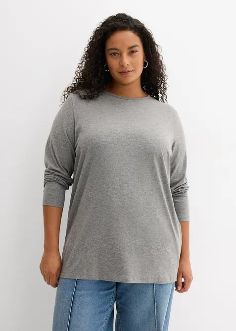 Longshirt van biologisch katoen, bonprix