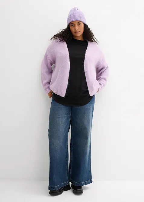 Longshirt van biologisch katoen (set van 2), bonprix