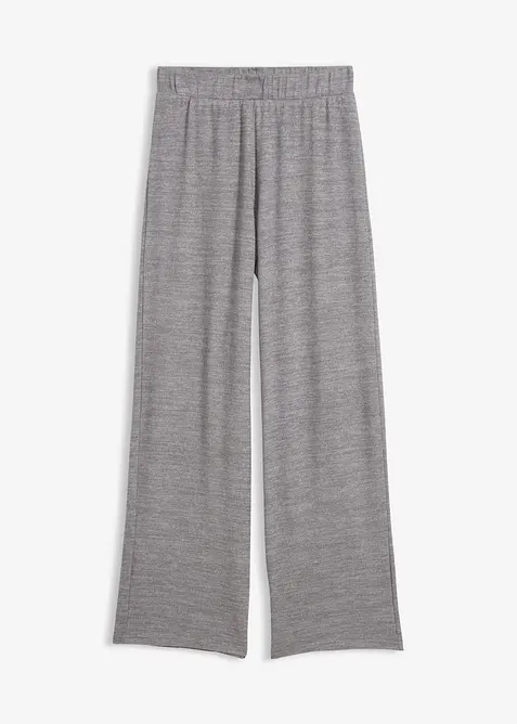 Jersey broek in gebreide look, bonprix