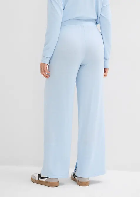 Jersey broek in gebreide look, bonprix