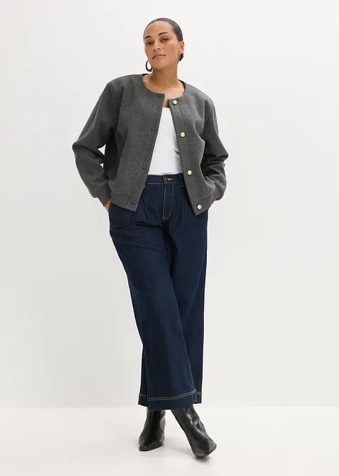 Boucl&eacute; bomber, bonprix