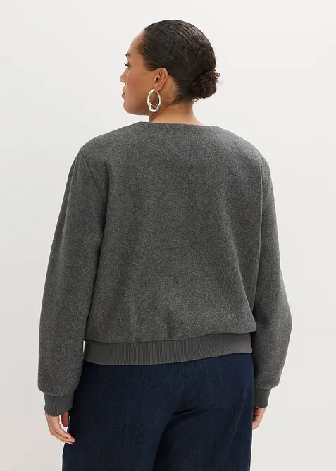 Boucl&eacute; bomber, bonprix