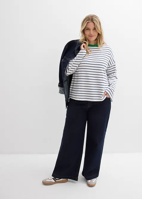 Longsleeve van biologisch katoen, bonprix