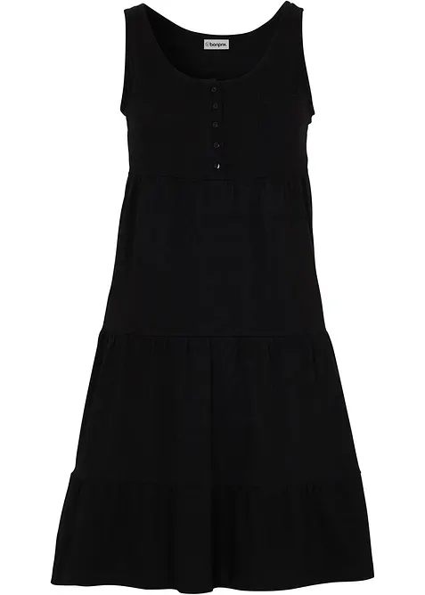 Jurk van katoen-jersey, kort, bonprix