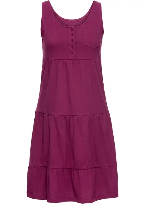 Jurk van katoen-jersey, kort, bonprix