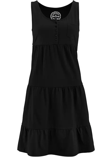 Jurk van katoen-jersey, kort, bonprix