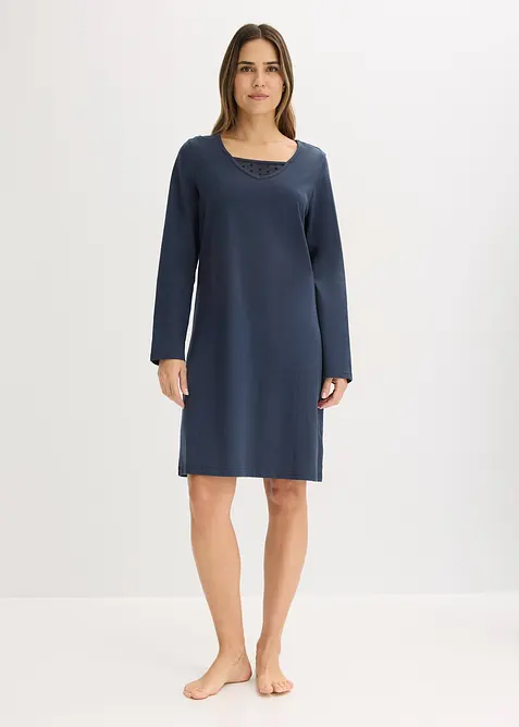 Nachthemd van zacht katoen, bonprix