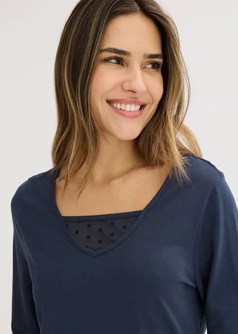 Nachthemd van zacht katoen, bonprix