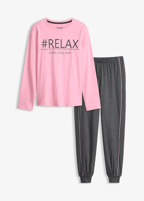 Pyjama van zacht katoen, bonprix