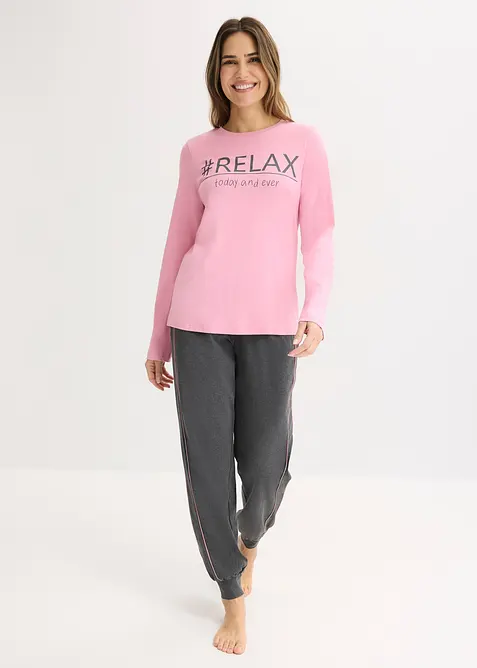 Pyjama van zacht katoen, bonprix
