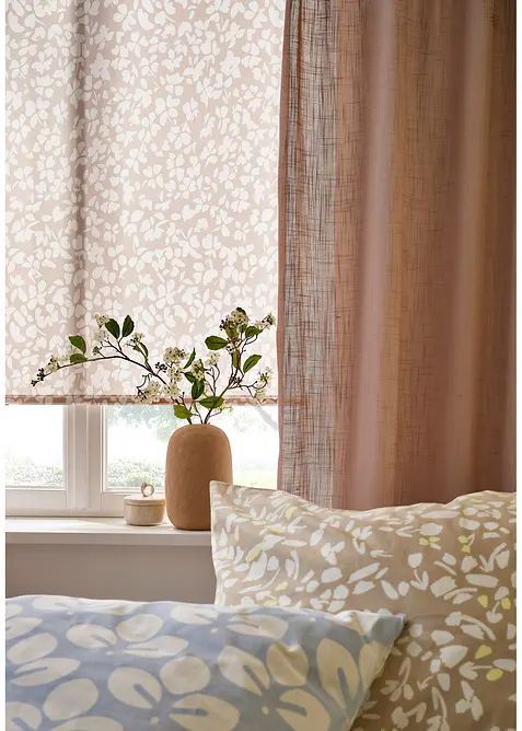 Gordijn met structuur (2 stuks), bonprix