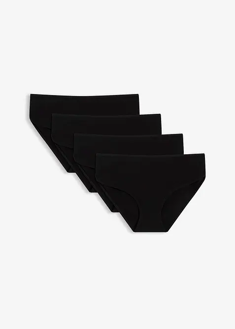 Maxi hipster met biologisch katoen (set van 4), bonprix