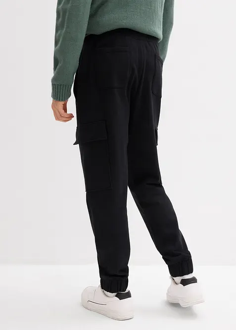 Joggingbroek met cargozakken, loose fit, bonprix