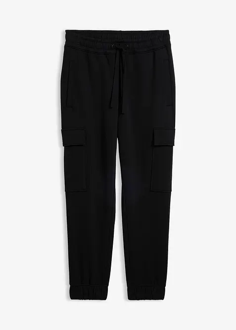 Joggingbroek met cargozakken, loose fit, bonprix