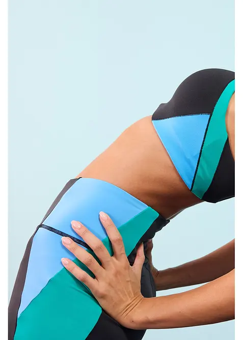 Gewatteerde sport bh met normale steun, bonprix