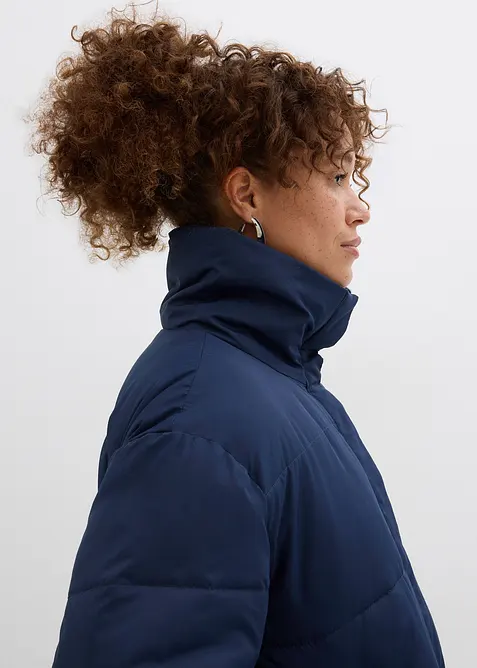 Gewatteerde jas met opstaande kraag, bonprix