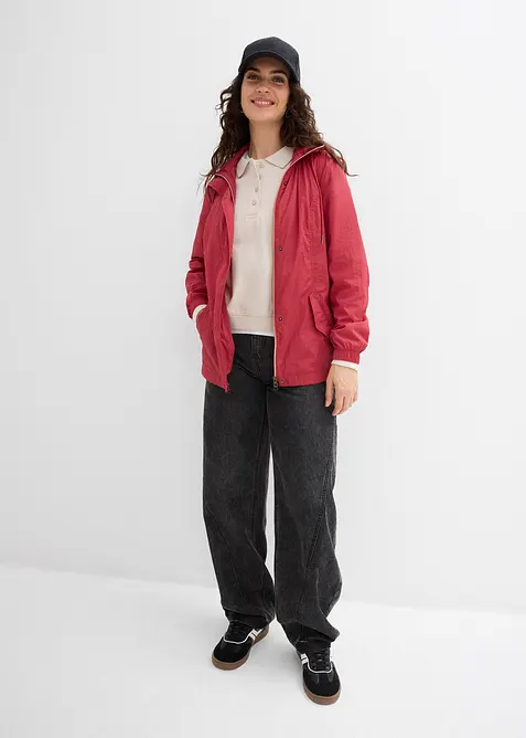 Lichte tussenjas met capuchon, bonprix