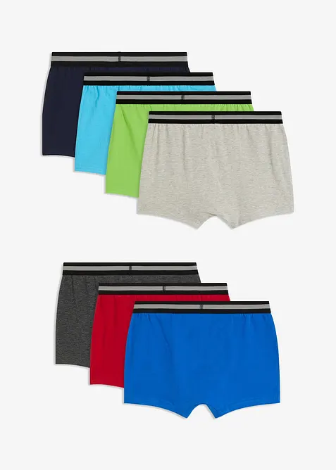 Boxershorts met zacht katoen (set van 7), bonprix
