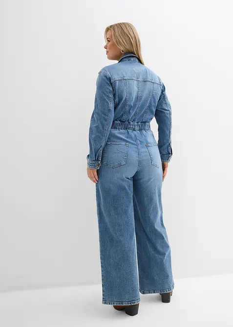 Jeans jumpsuit, bonprix