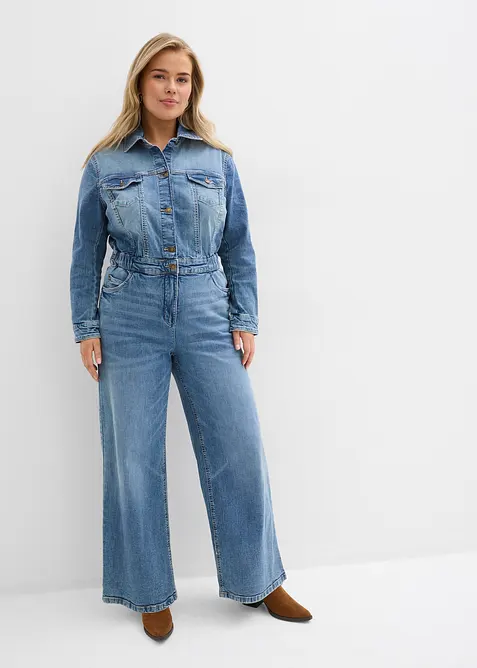 Jeans jumpsuit, bonprix