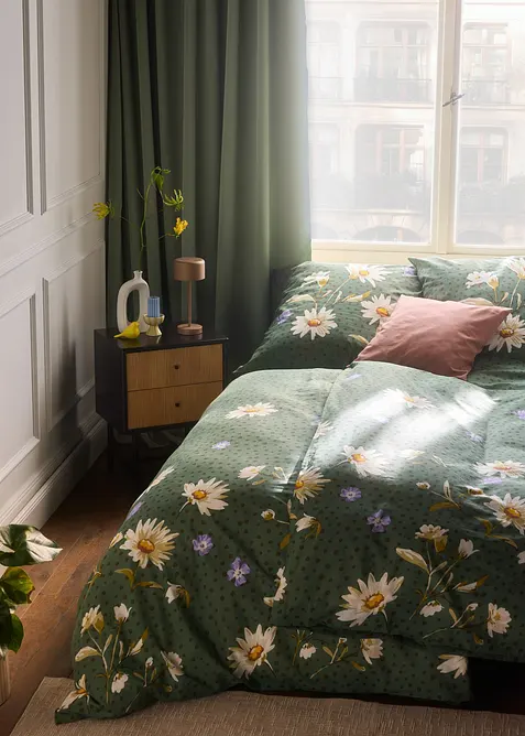 Linon dekbedovertrek, bonprix