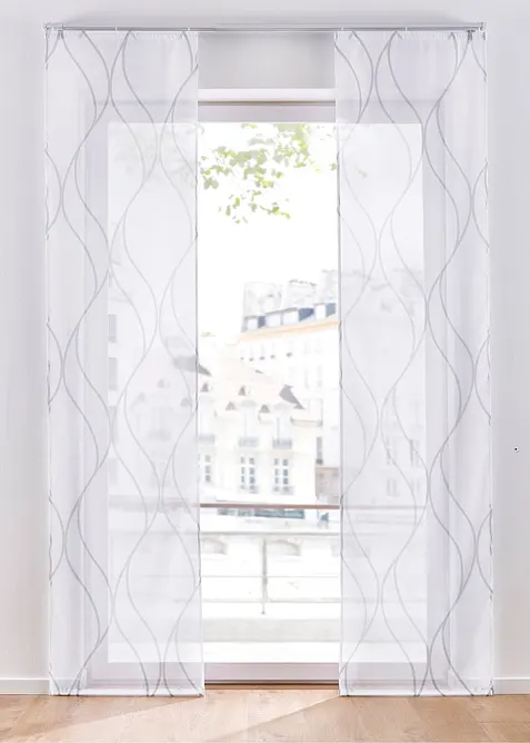 Paneelgordijn met gerecycled polyester (1 stuk), bonprix