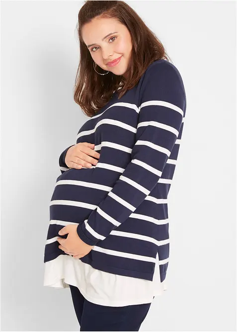 Zwangerschapstrui/voedingstrui, bonprix