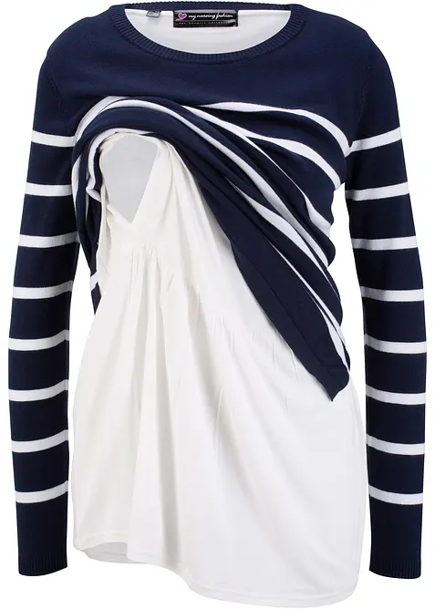 Zwangerschapstrui/voedingstrui, bonprix