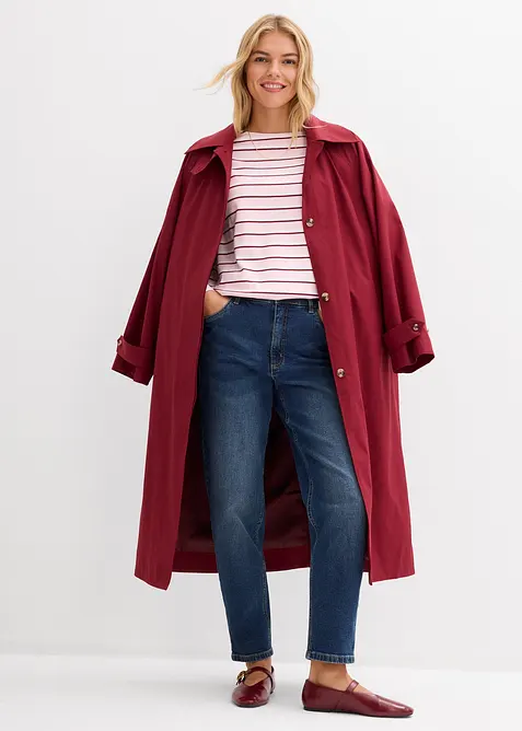 Mom jeans high waist, cropped, bonprix