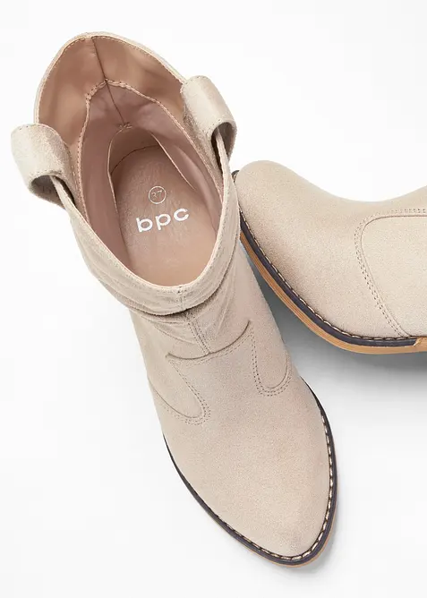 Cowboylaarsjes met plooitjes, bonprix