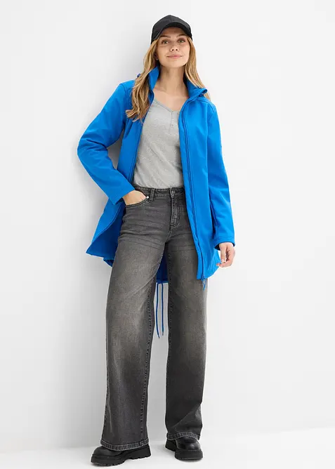 Softshell parka, waterafstotend, bonprix