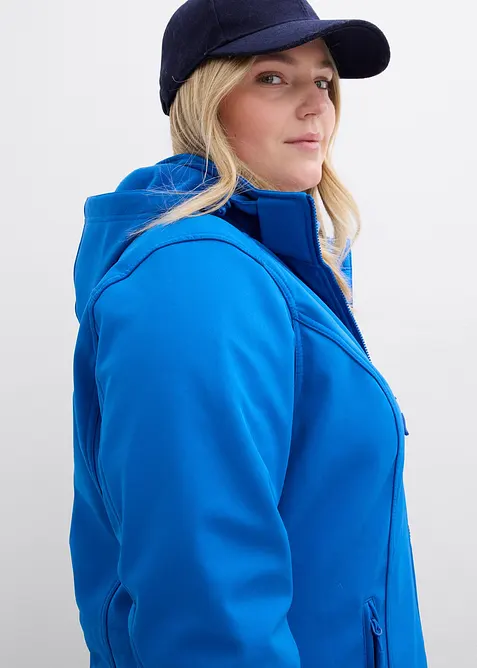 Softshell parka, waterafstotend, bonprix