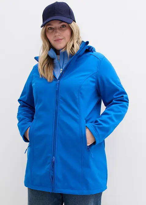 Softshell parka, waterafstotend, bonprix