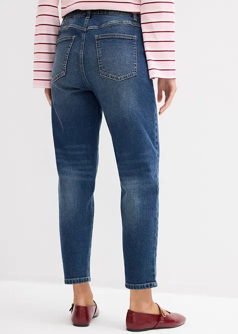 Mom jeans high waist, cropped, bonprix
