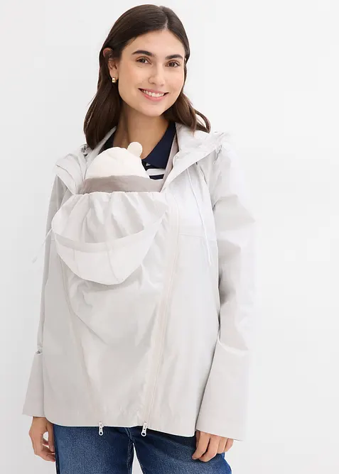 Ultralichte wind- en regendichte zwangerschaps- en draagjas, bonprix