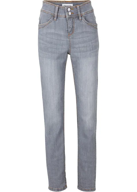 High waist comfort stretch jeans, slim fit, bonprix
