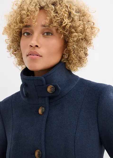 Lange winterjas in layerlook, bonprix