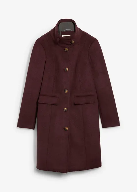 Lange winterjas in layerlook, bonprix