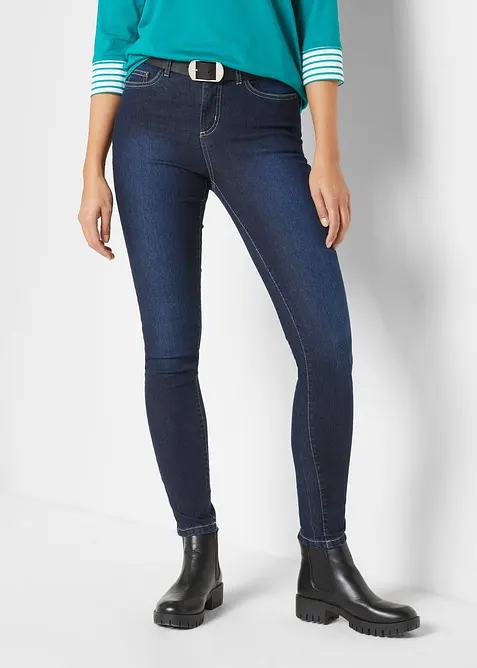 Skinny jeans high waist, stretch, bonprix