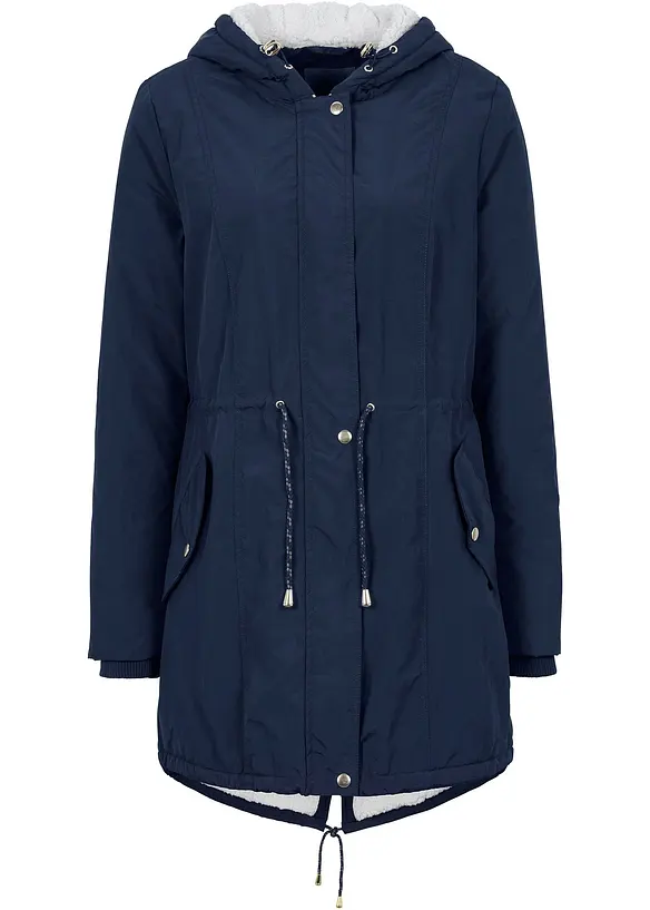 Parka met teddy fleece, bonprix