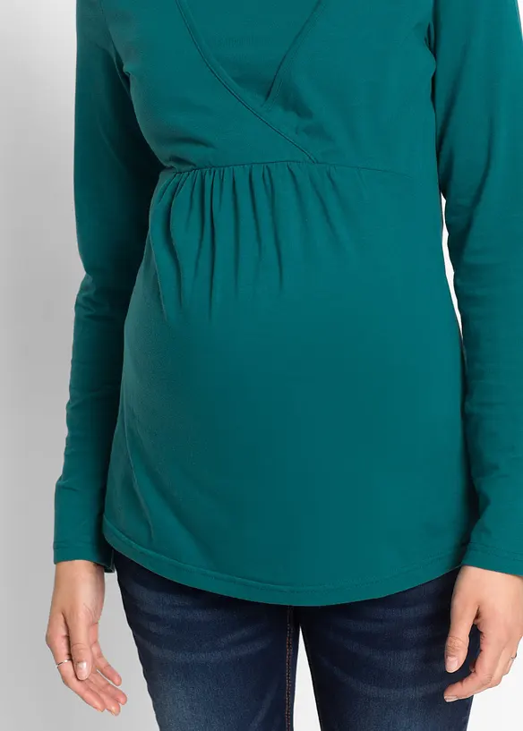 Zwangerschaps- en voedingsshirt, bonprix