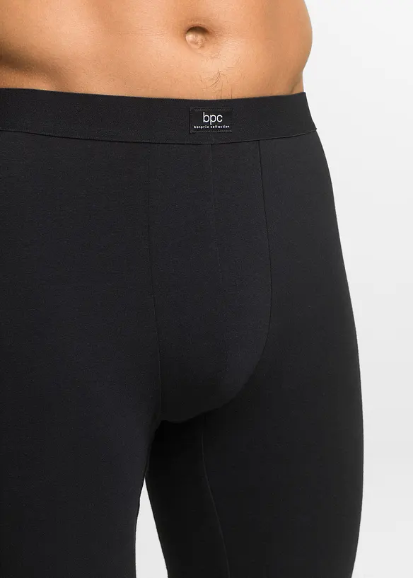 Strakke lange boxer met katoen (set van 2), bonprix
