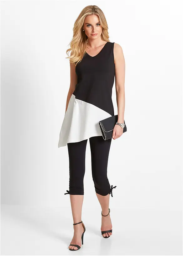 Capri legging met biologisch katoen, bonprix