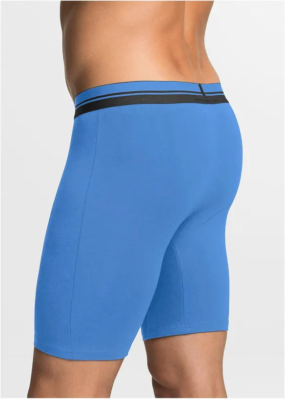 Strakke lange boxershorts (set van 2), bonprix