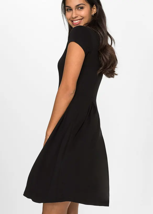 Jersey jurk in een viscosemix, bonprix
