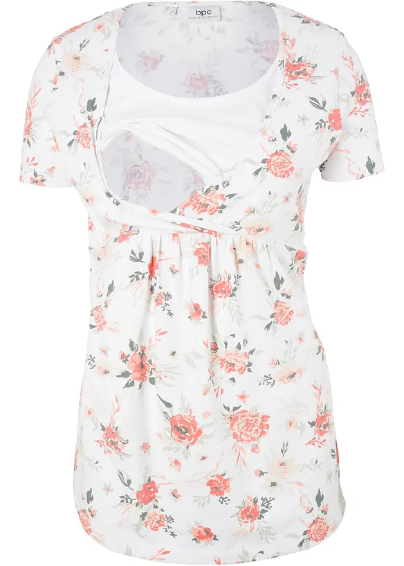 Zwangerschapsshirt/voedingsshirt van biologisch katoen, bonprix