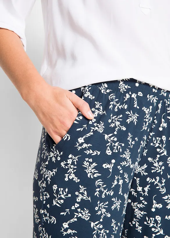 Jersey broek in een viscose-mix, bonprix