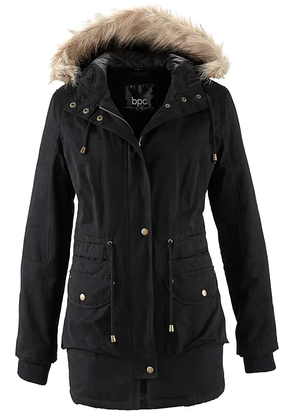 Korte parka met teddy, bpc bonprix collection