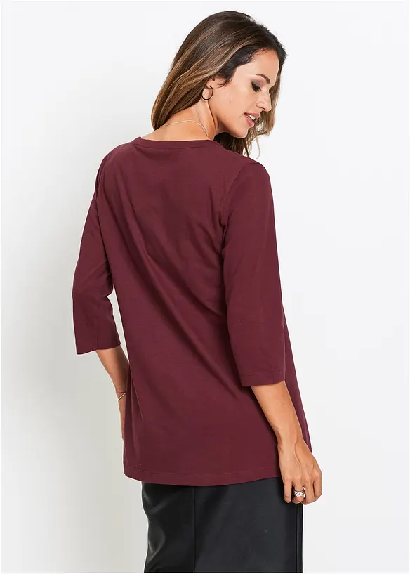 Longshirt van katoen, bonprix